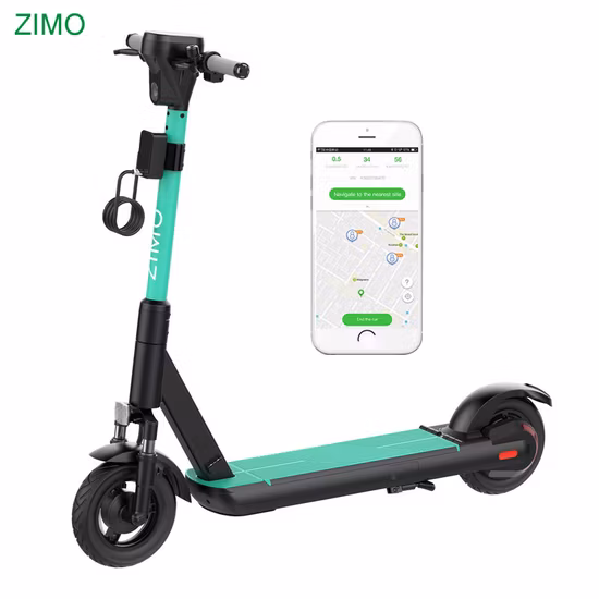 Neuer 25 km/h GPS-APP-Sharing-Scooter, elektrischer Shared-Scooter